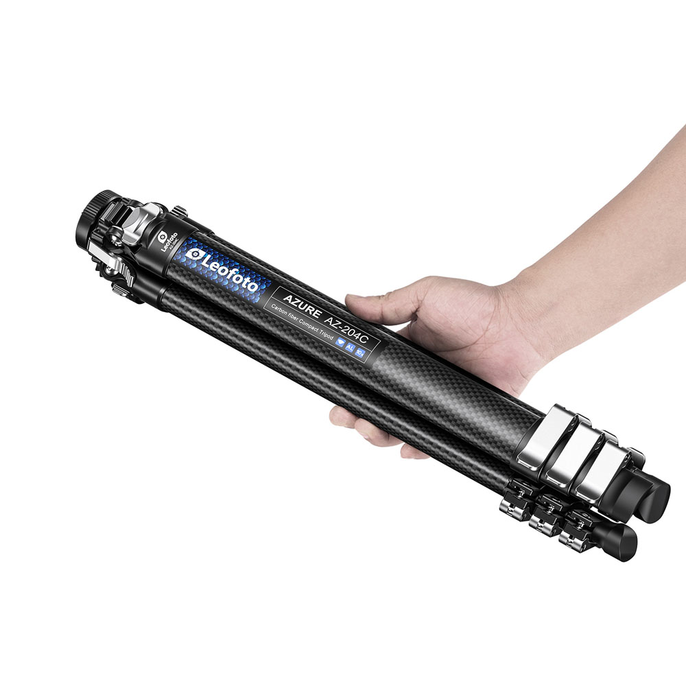 레오포토 아쥬르 퀵 릴리즈 AZ-204C+LH-25R 카본 여행용 삼각대 볼헤드 세트