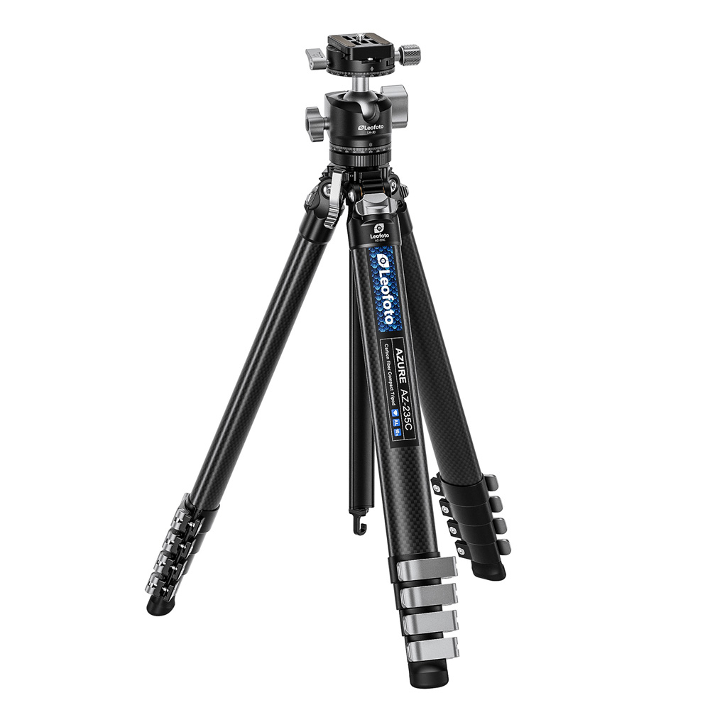 레오포토 아쥬르 퀵 릴리즈 AZ-235C+LH-30R 카본 여행용 삼각대 볼헤드 세트
