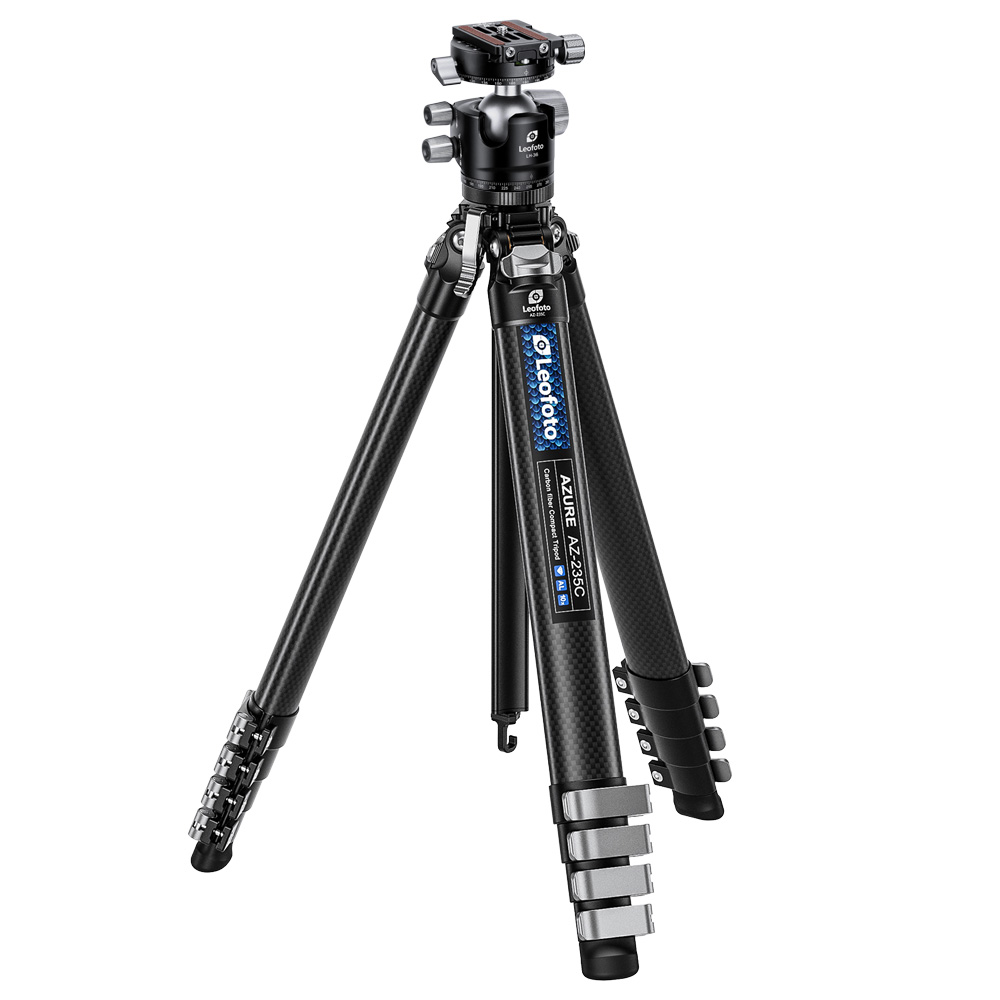 레오포토 아쥬르 퀵 릴리즈 AZ-235C+LH-36R 카본 여행용 삼각대 볼헤드 세트