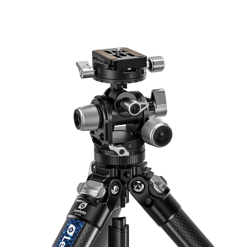 레오포토 아쥬르 퀵 릴리즈 AZ-235C+G3 카본 삼각대 기어헤드 세트