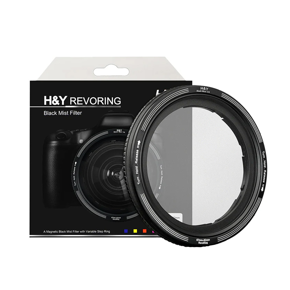 [리퍼비시 A] HNY 레보링 1/4 블랙미스트 67-82mm 가변 렌즈필터