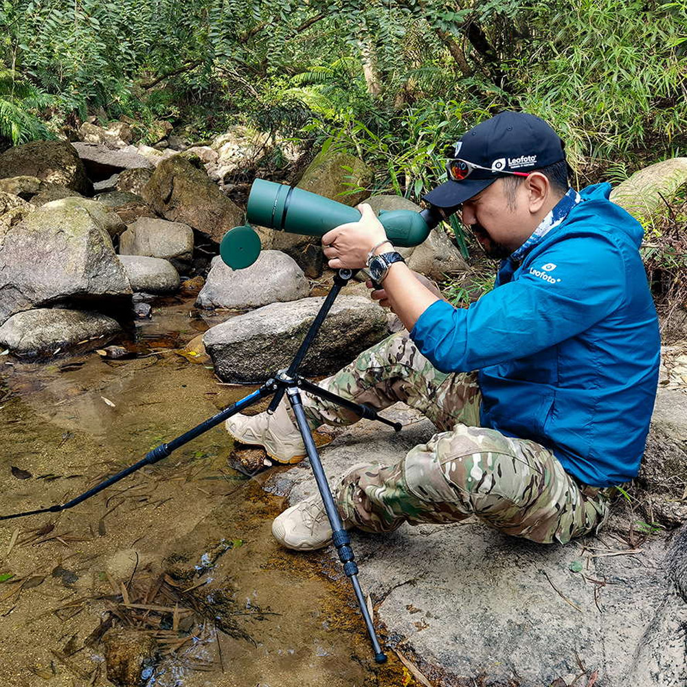[리퍼비시 A] 레오포토 LO-224CS+SW-02 카본 조류 탐조 삼각대