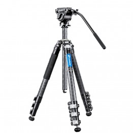[리퍼비시 A] 레오포토 만바 LV-284C+BV-5 유압식 비디오삼각대