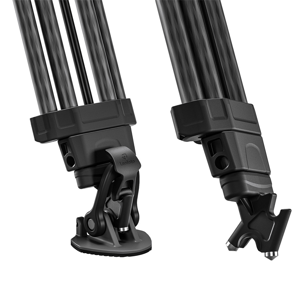 [리퍼비시 A] 레오포토 카본 비디오 삼각대 LVF-163C+FH-10