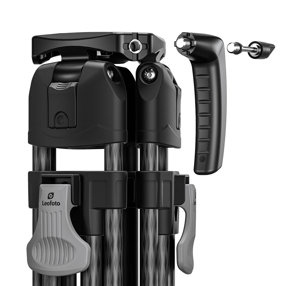 [리퍼비시 A] 레오포토 카본 비디오 삼각대 LVF-163C+FH-10