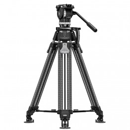[리퍼비시 A] 레오포토 카본 비디오 삼각대 LVF-163C+FH-10