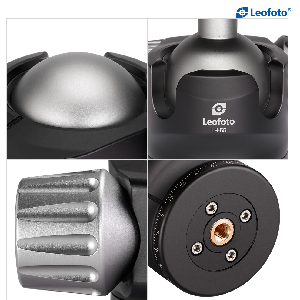 [리퍼비시 A] 레오포토 LH-55R 볼헤드 지지하중 25kg 도브테일 플레이트 포함