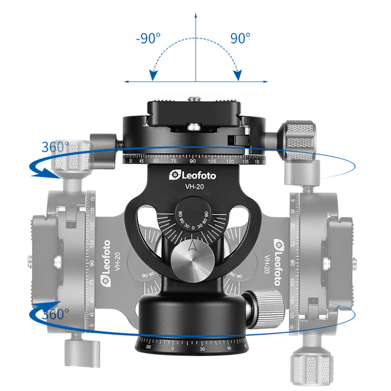 [리퍼비시 A] 레오포토 VH-20+PU-60 2-WAY 모노포드 헤드