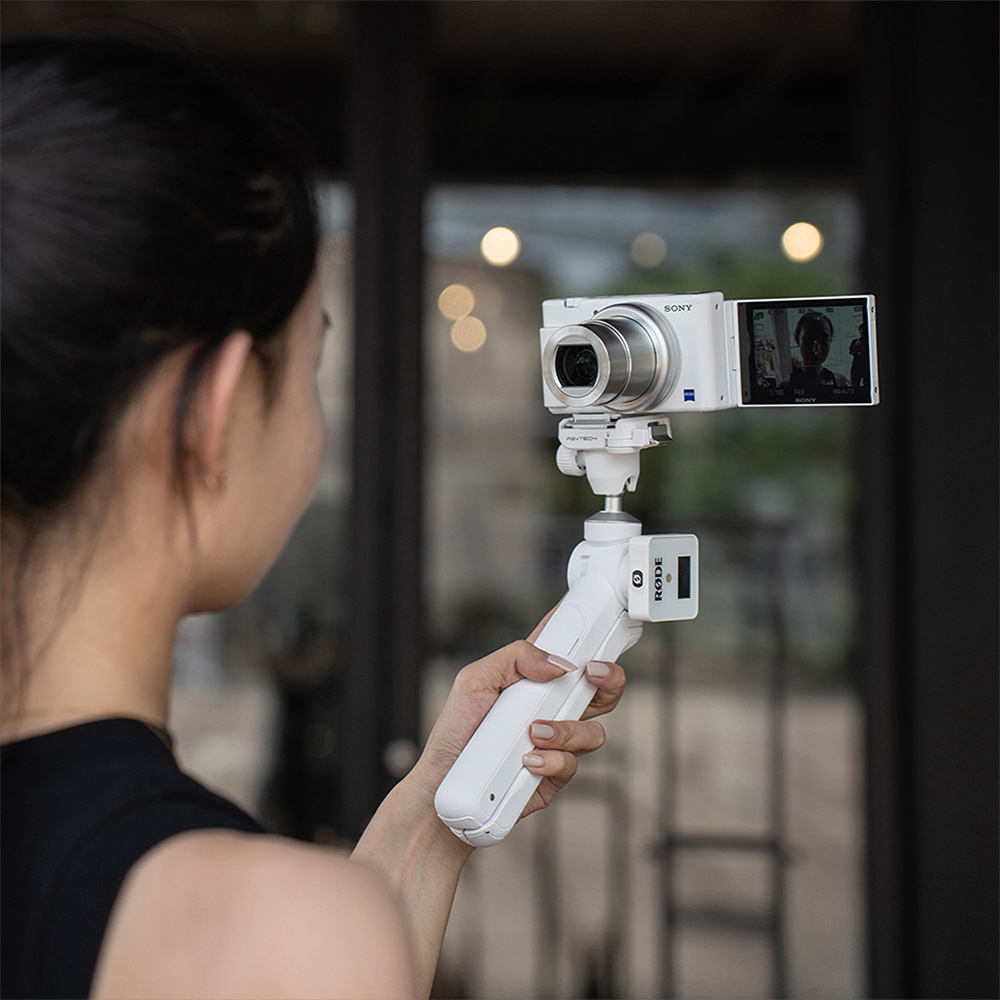 [리퍼비시 A] 피지테크 맨티스팟 2.0 브이로그 삼각대 화이트 