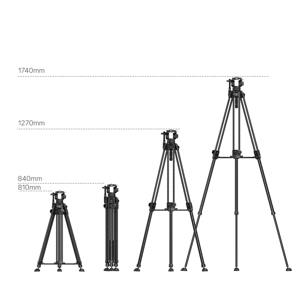 [리퍼비시 A] 스몰리그 AD-50 Max 카본 파이버 비디오 삼각대 5201