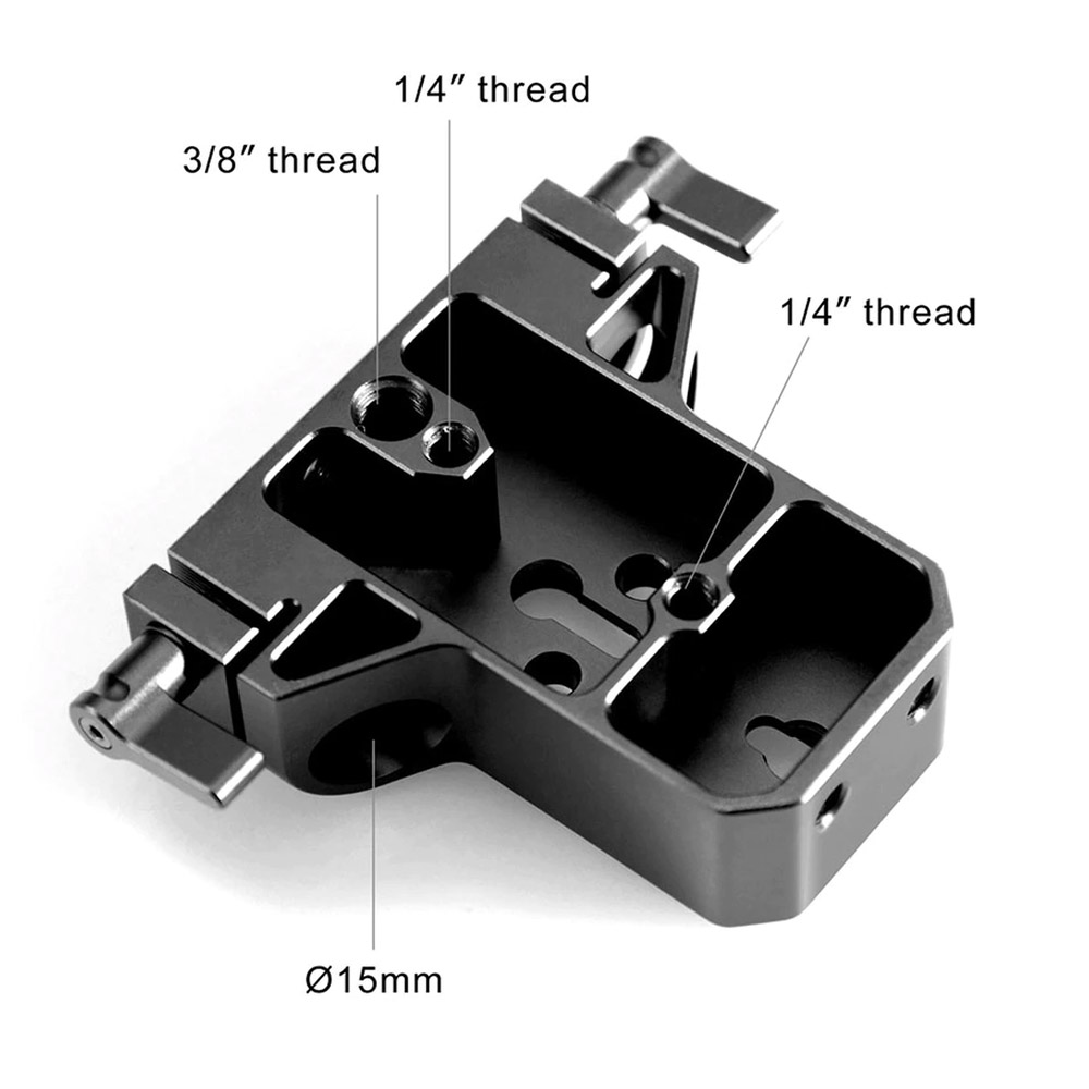 [리퍼비시 A] 스몰리그 15mm 로드 클램프 베이스 플레이트 1674