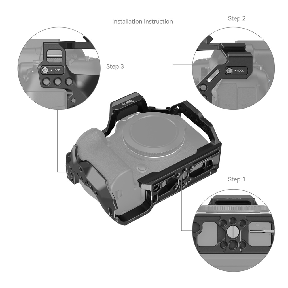 [리퍼비시 A] 스몰리그 캐논 EOS R6 Mark2 케이지 4159