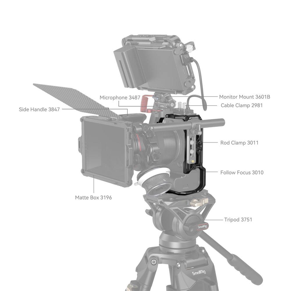 [리퍼비시 A] 스몰리그 캐논 EOS R6 Mark2 케이지 4159