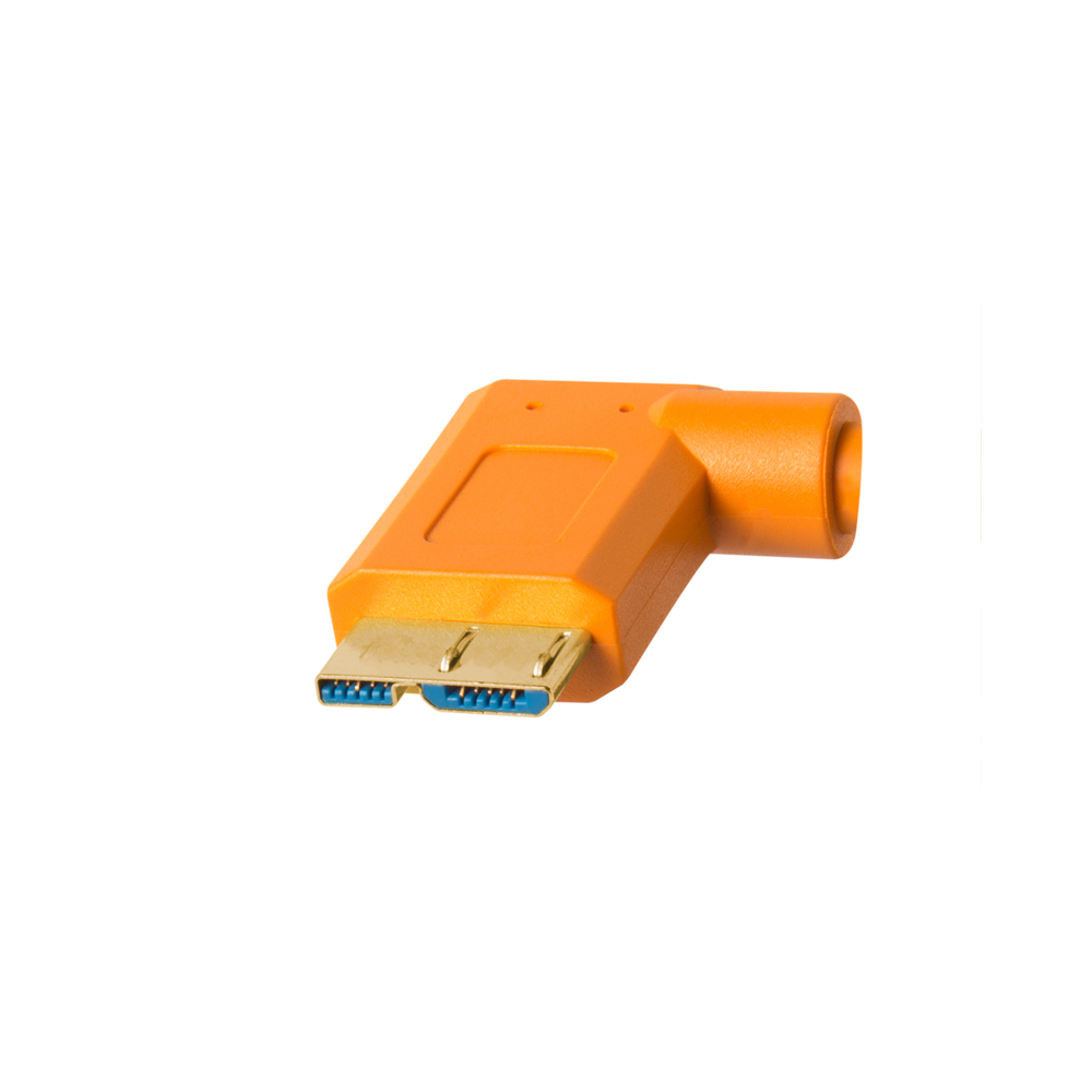 [리퍼비시 A] 테더툴스 USB 3.0 to Micro-B Right Angle 케이블