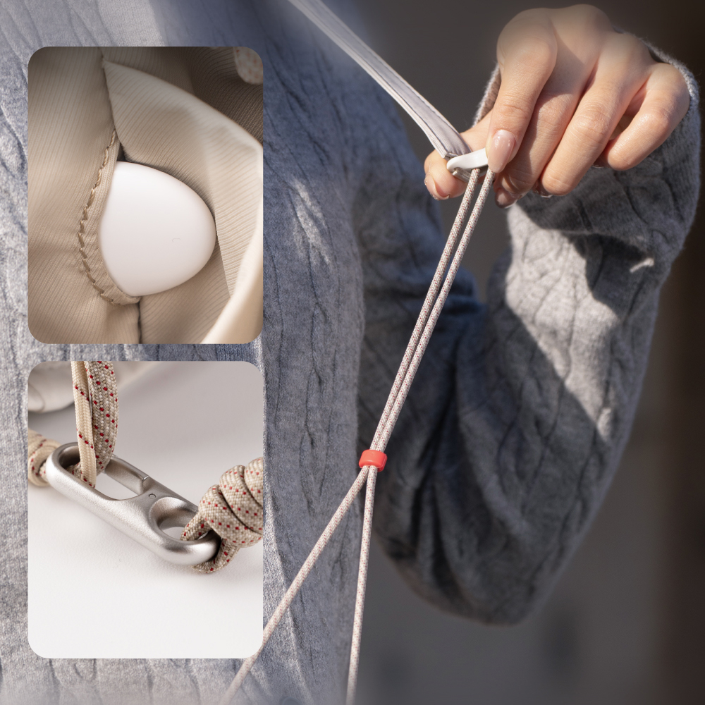 [사전예약] 피지테크 원고 캐주얼 스마트폰 크로스백 문릿그레이 P-CB-567