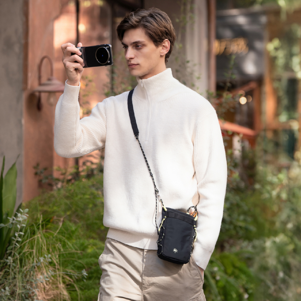 [사전예약] 피지테크 원고 캐주얼 스마트폰 크로스백 스페이스블랙 P-CB-575