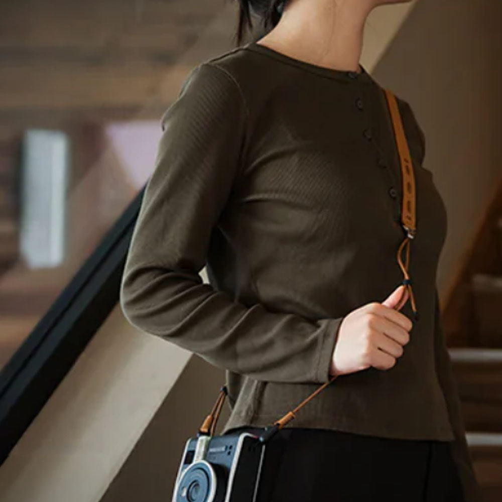 피지테크 카메라 스트랩 슬림 빈티지 브라운 P-CB-582