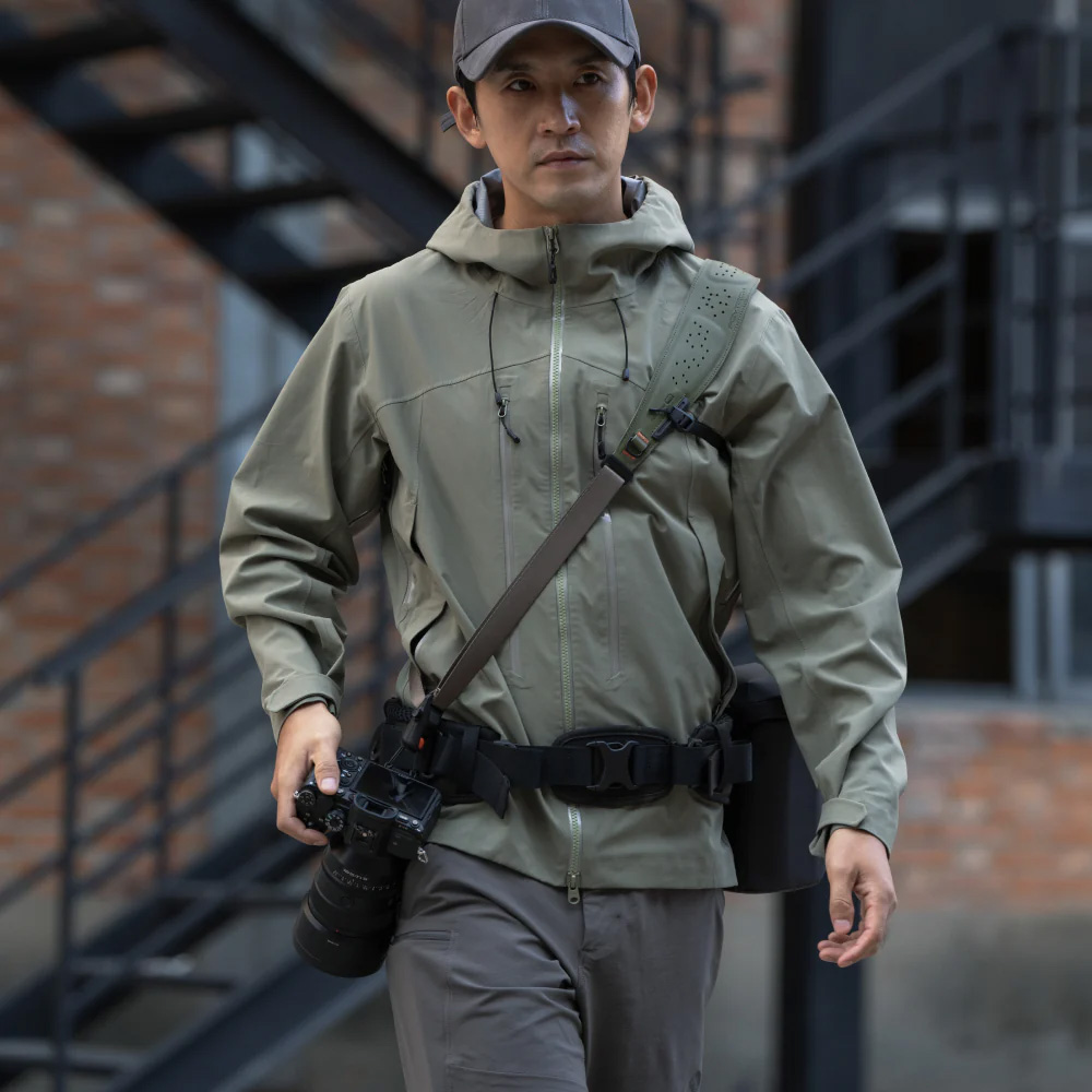 피지테크 원모 포토그래피 웨이스트 벨트 다크나이트카모 P-CB-584