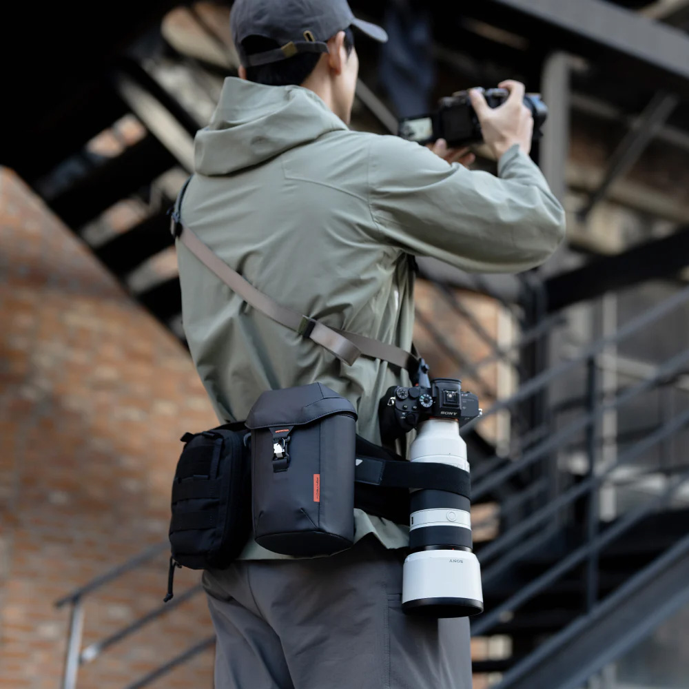 피지테크 원모 포토그래피 웨이스트 벨트 다크나이트카모 P-CB-584