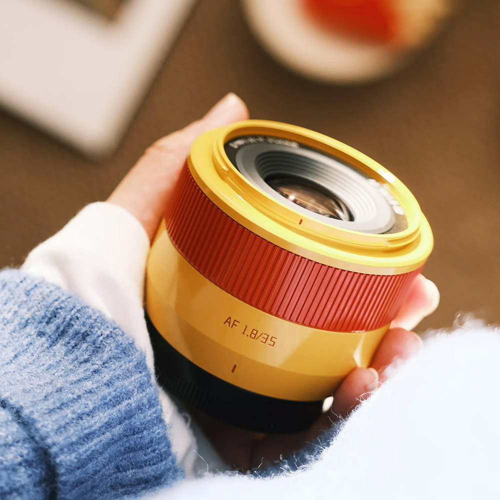 티티아티산 35mm F1.8 II 소니 E마운트 APS-C 렌즈 오렌지