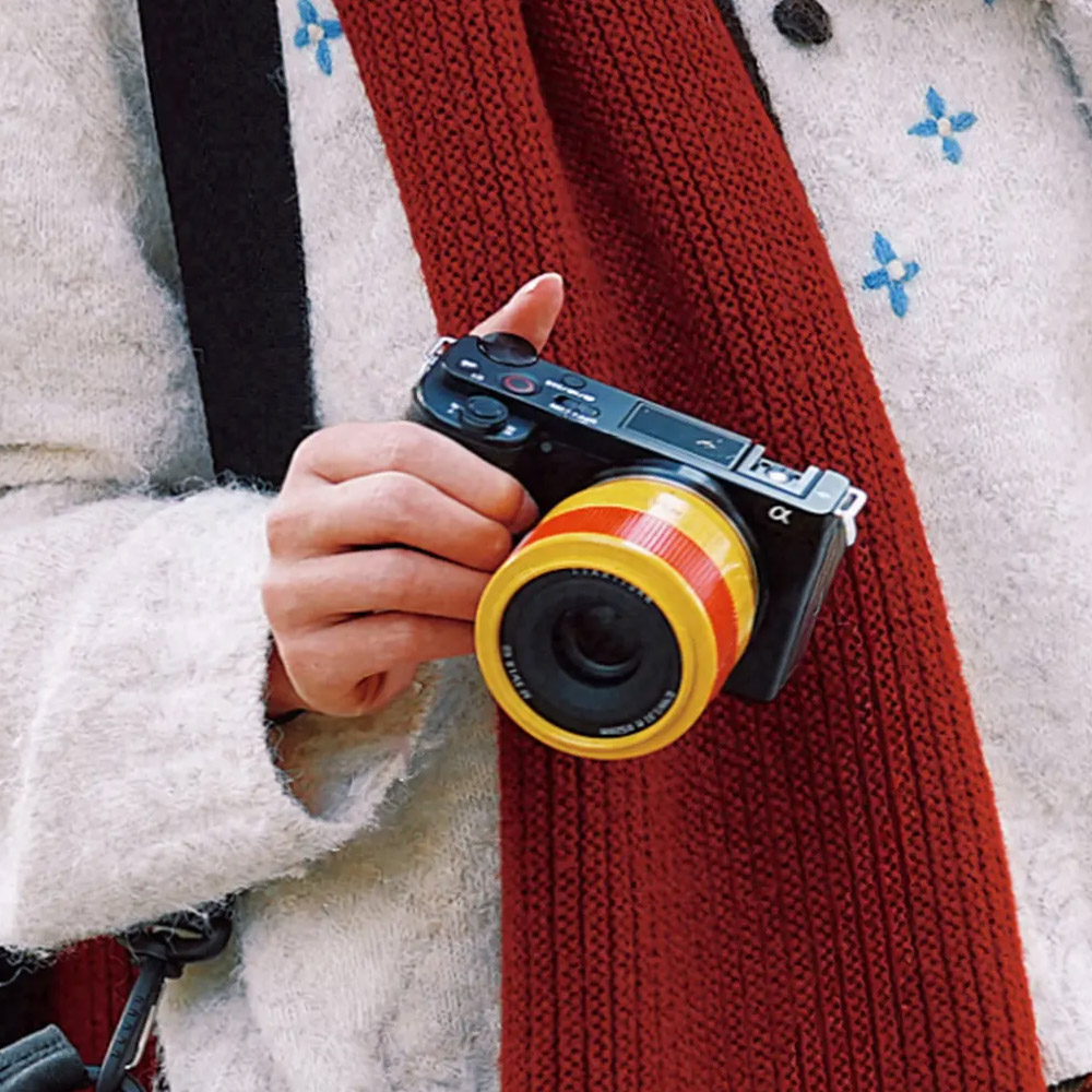 티티아티산 35mm F1.8 II 소니 E마운트 APS-C 렌즈 오렌지