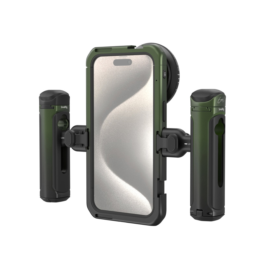 [리퍼비시 A] 스몰리그 아이폰 15 프로 맥스 듀얼 핸들 비디오 케이지 키트 4407B