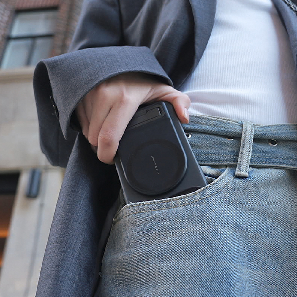 [리퍼비시 A] 피지테크 아이폰  블루투스 맥세이프 셔터그립 보조배터리 키트 블랙 P-PG-005