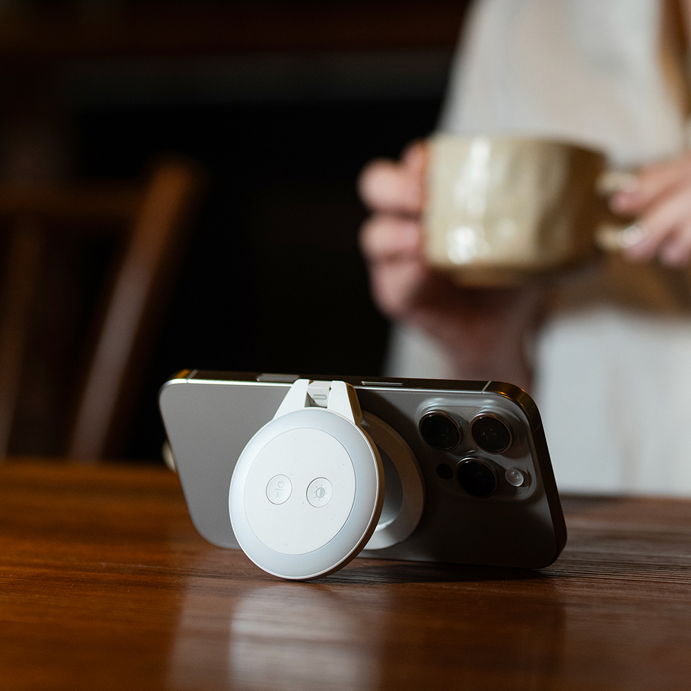 [리퍼비시 A] 피지테크 맥세이프 조명 블랙 LED 셀카 라이트 P-PG-011