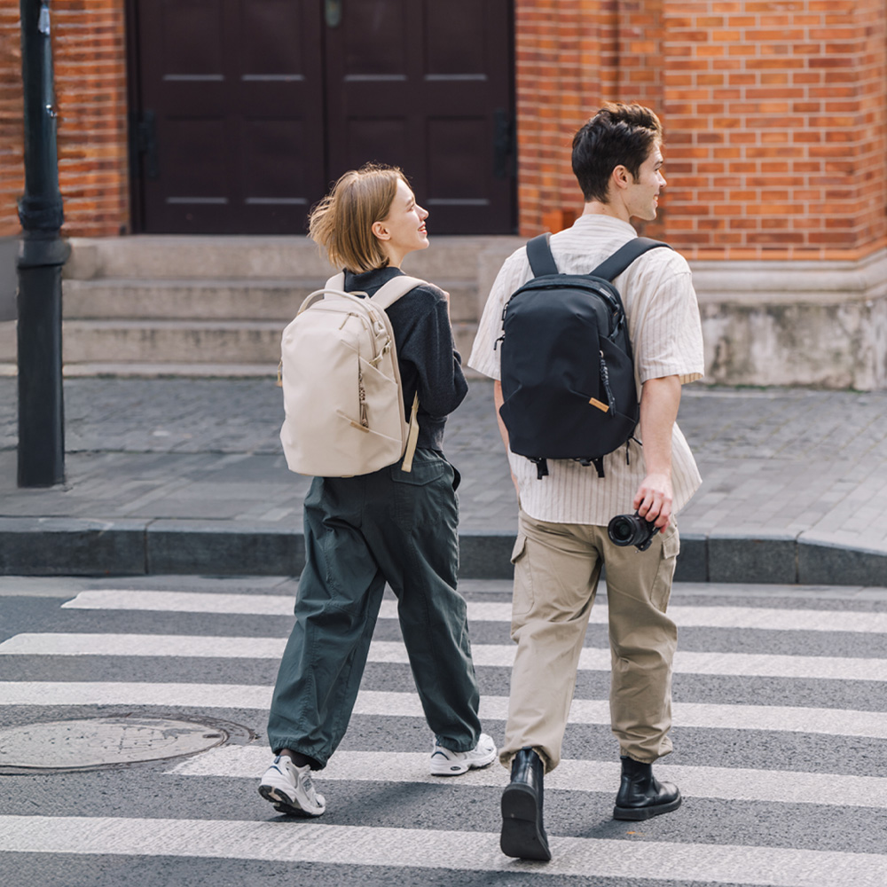 [피플가족 공동구매] 피지테크 원고 라이트 백팩 16L 크림 P-CB-354