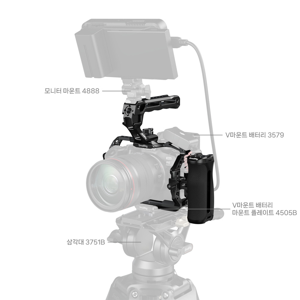 스몰리그 5956 캐논 EOS R6 Mark III / R6 Mark II 케이지 키트