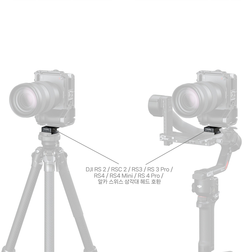 스몰리그 5802 퀵릴리즈 플레이트 알카타입