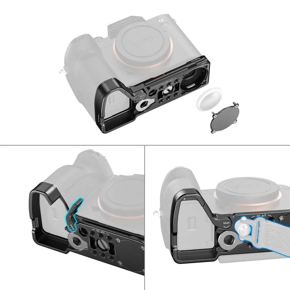 스몰리그 6033 소니 A7M5 / A7M4 / A7R5 / A7R4 / A1 베이스 플레이트