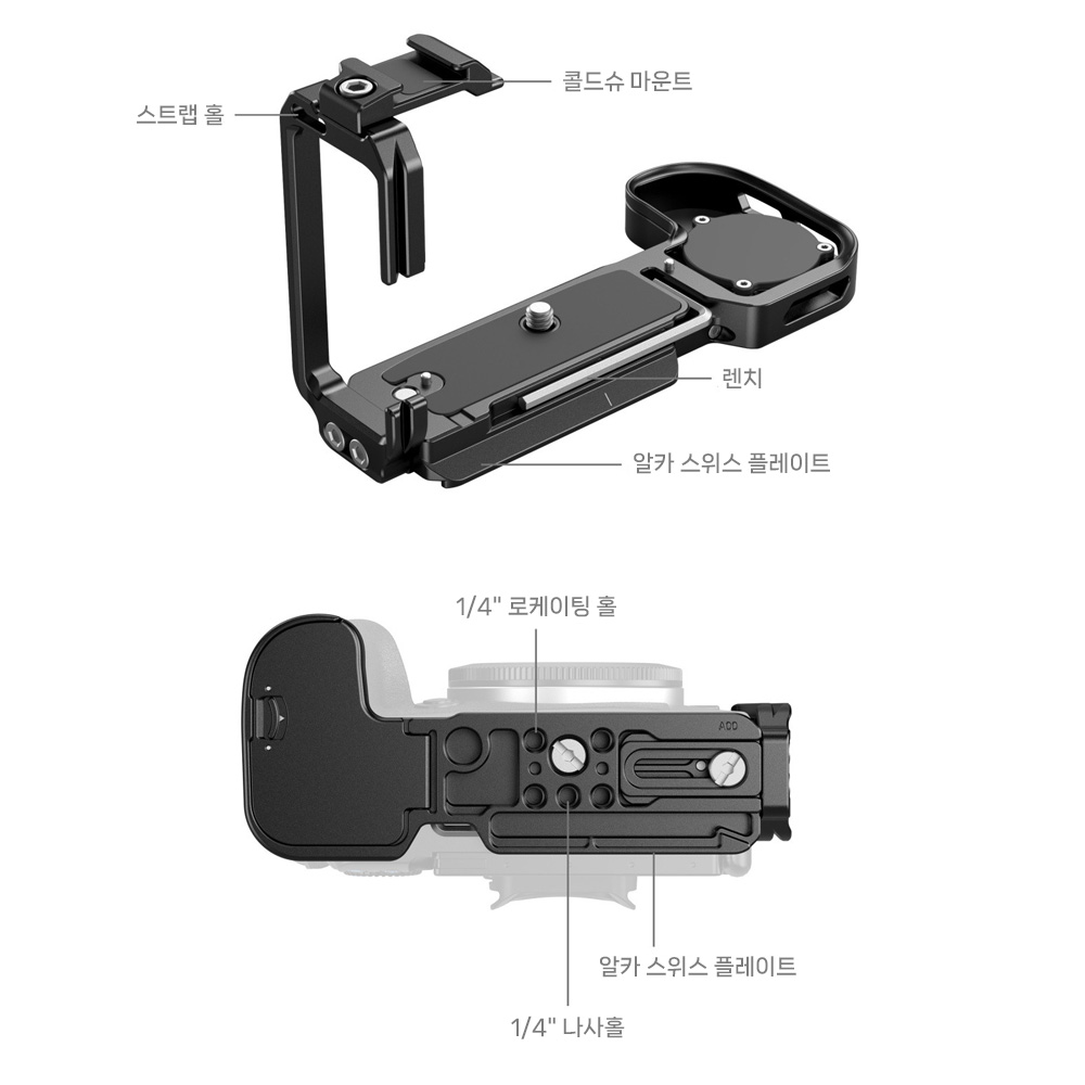 스몰리그 5962 캐논 EOS R6 Mark III / R6 Mark II L플레이트