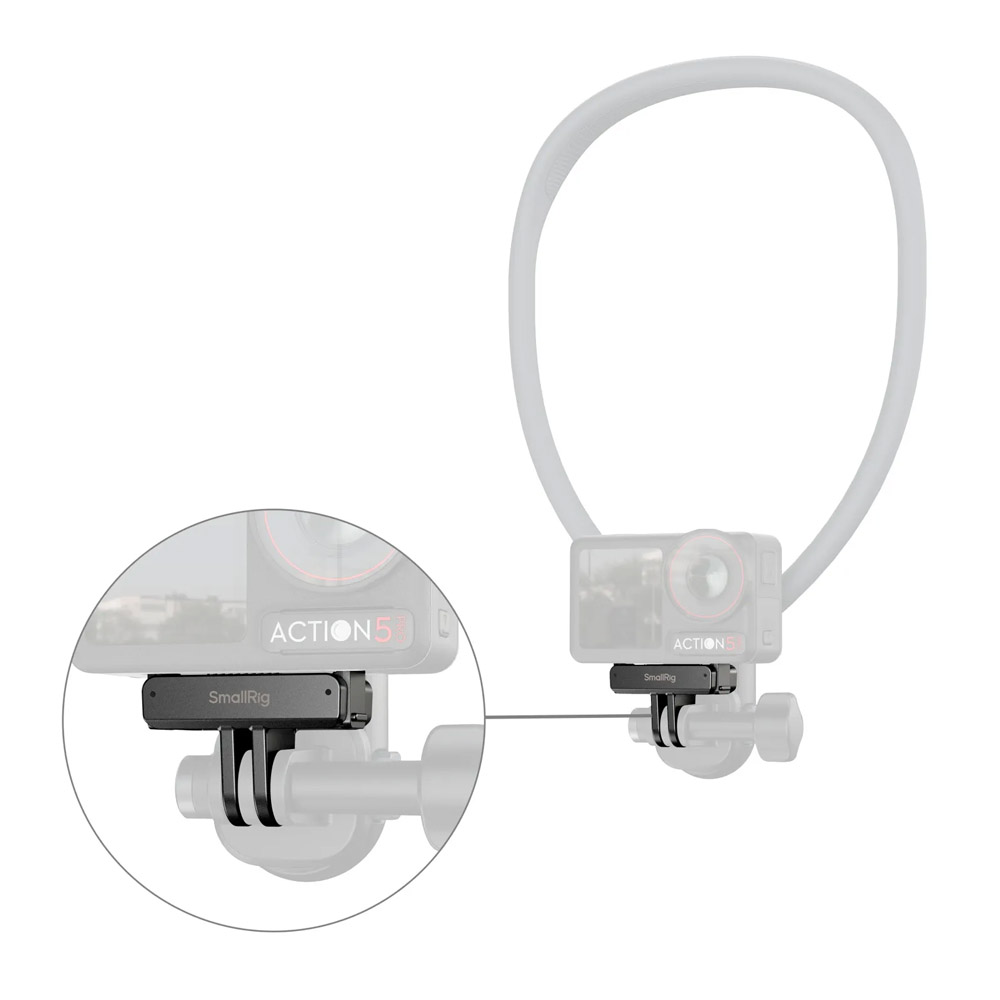 스몰리그 5813 DJI 오즈모 액션 5 Pro / 액션4 퀵릴리즈 마운트 어댑터