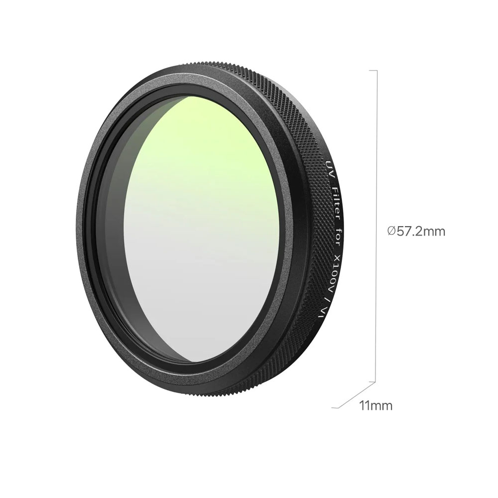 스몰리그 5852 후지필름 X100VI/X100V UV 필터 블랙