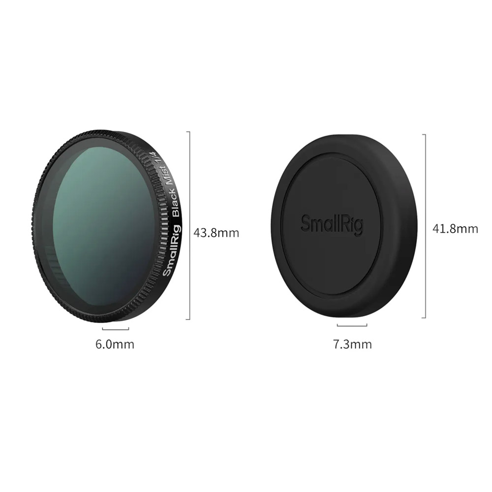 스몰리그 6086 DJI 오즈모 액션 6 블랙 미스트 1/4 이펙트 필터