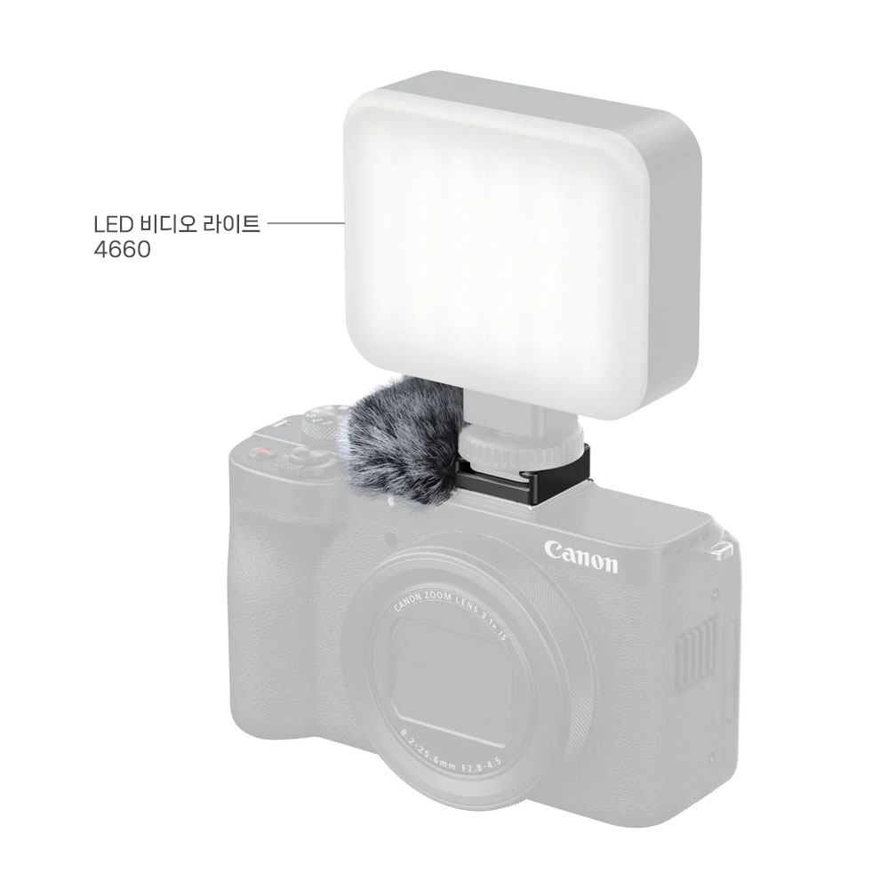 스몰리그 5989 캐논 파워샷 V1 퍼리 윈드스크린