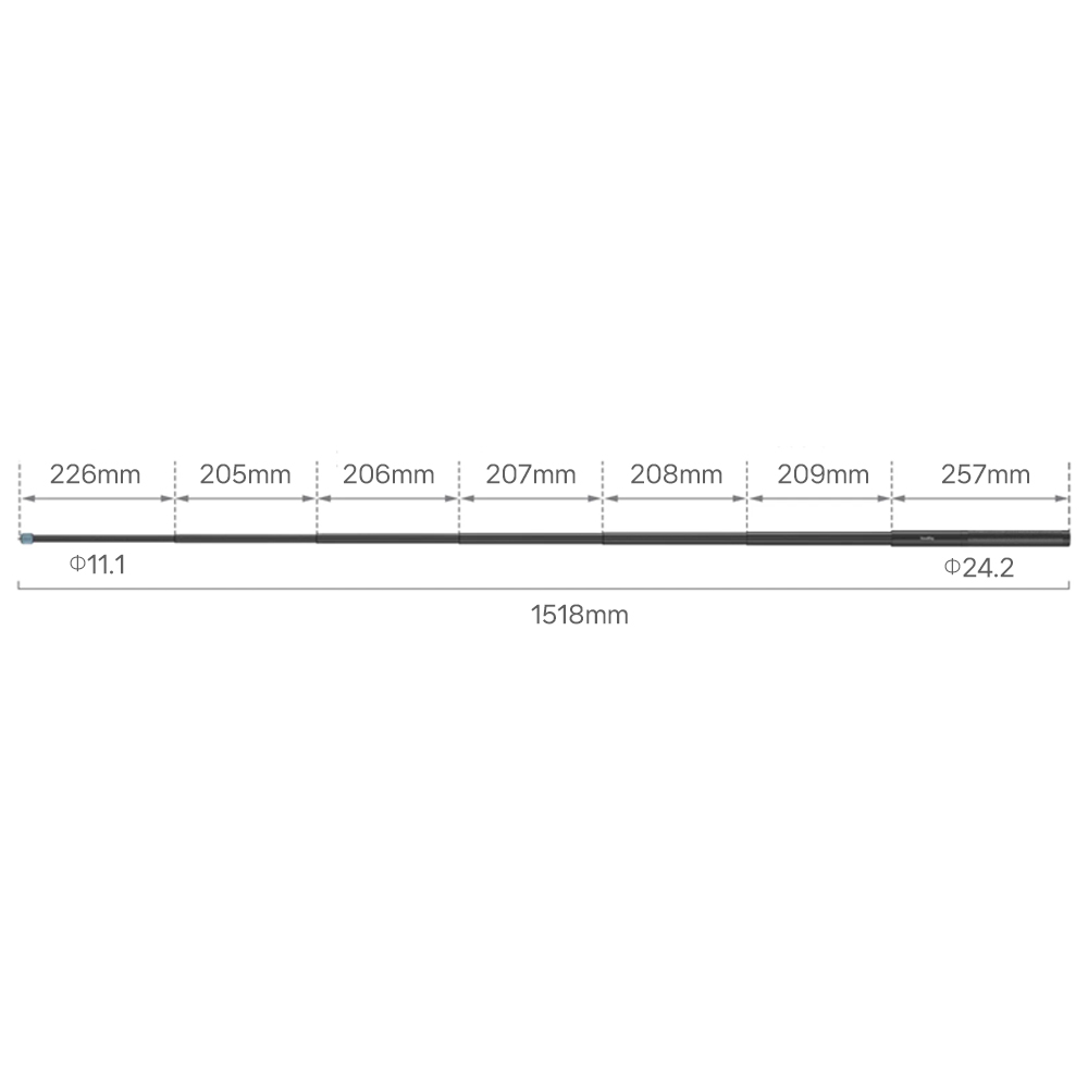 스몰리그 5270 액션캠 셀카봉 150cm