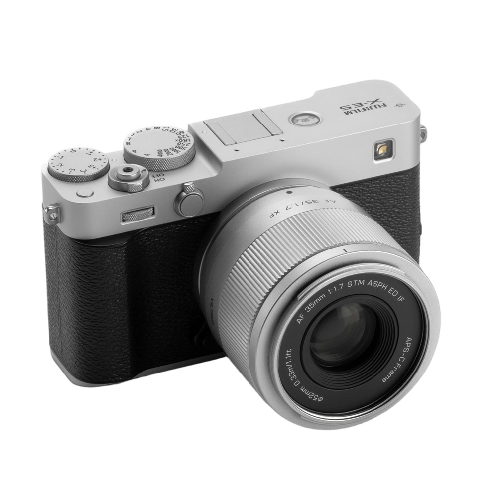 빌트록스 35mm F1.7 Air 후지 X마운트 APS-C 렌즈 실버