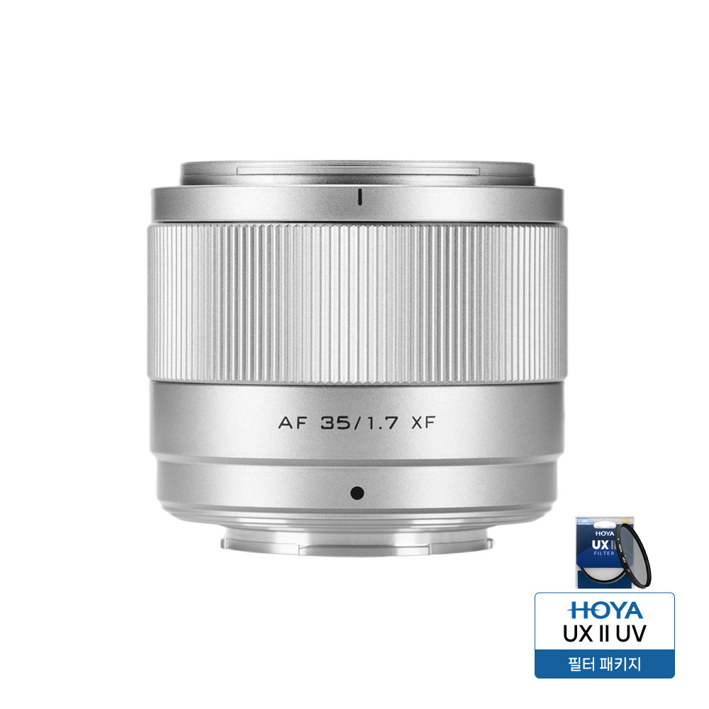 빌트록스 35mm F1.7 Air 후지 X마운트 APS-C 렌즈 실버