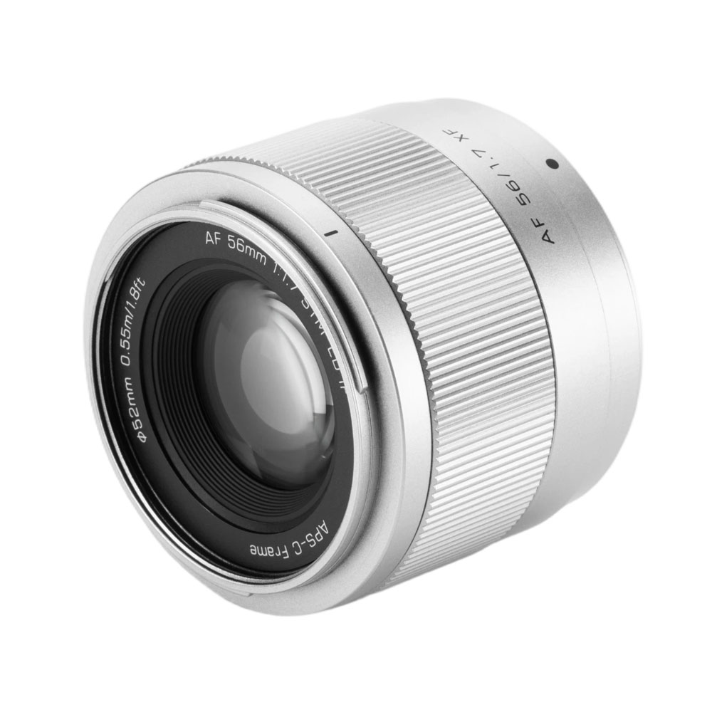 빌트록스 56mm F1.7 Air 후지필름 X마운트 렌즈 실버