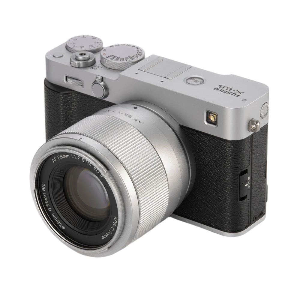 빌트록스 56mm F1.7 Air 후지필름 X마운트 렌즈 실버