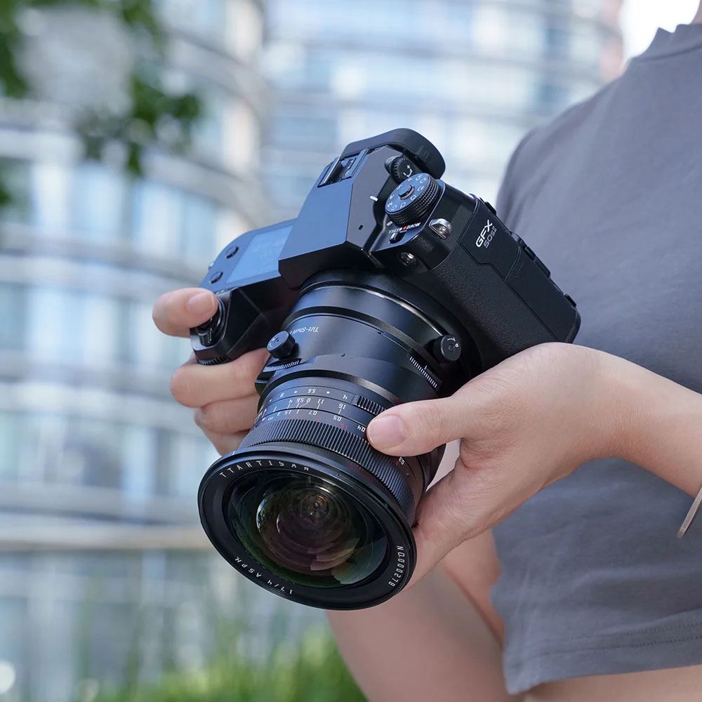 [니콘DZ클럽 공동구매] 티티아티산 17mm F4 후지 GFX마운트 풀프레임 틸트 쉬프트 렌즈