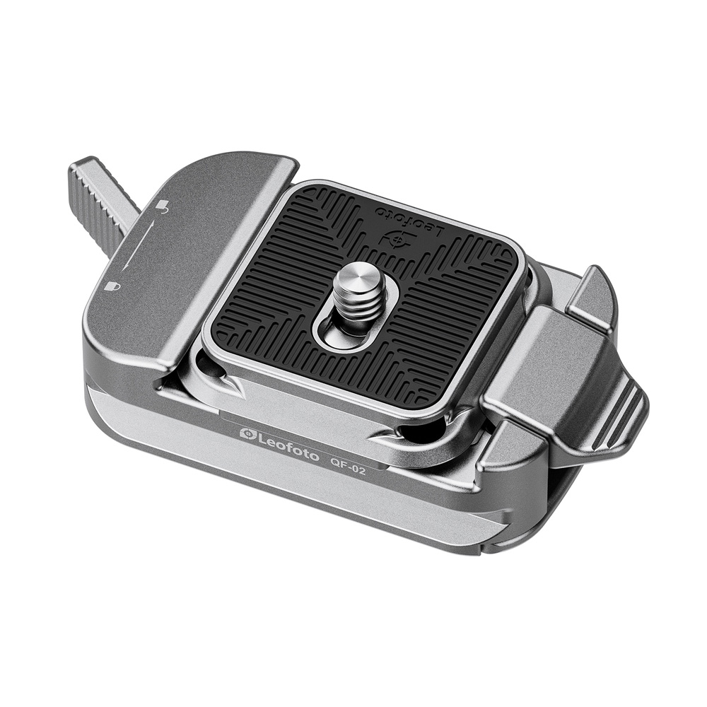 레오포토 QF-02 퀵릴리즈 플레이트 키트 실버