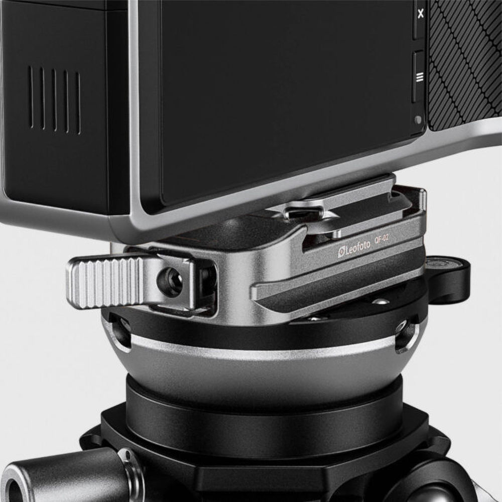 레오포토 QF-02 퀵릴리즈 플레이트 키트 실버