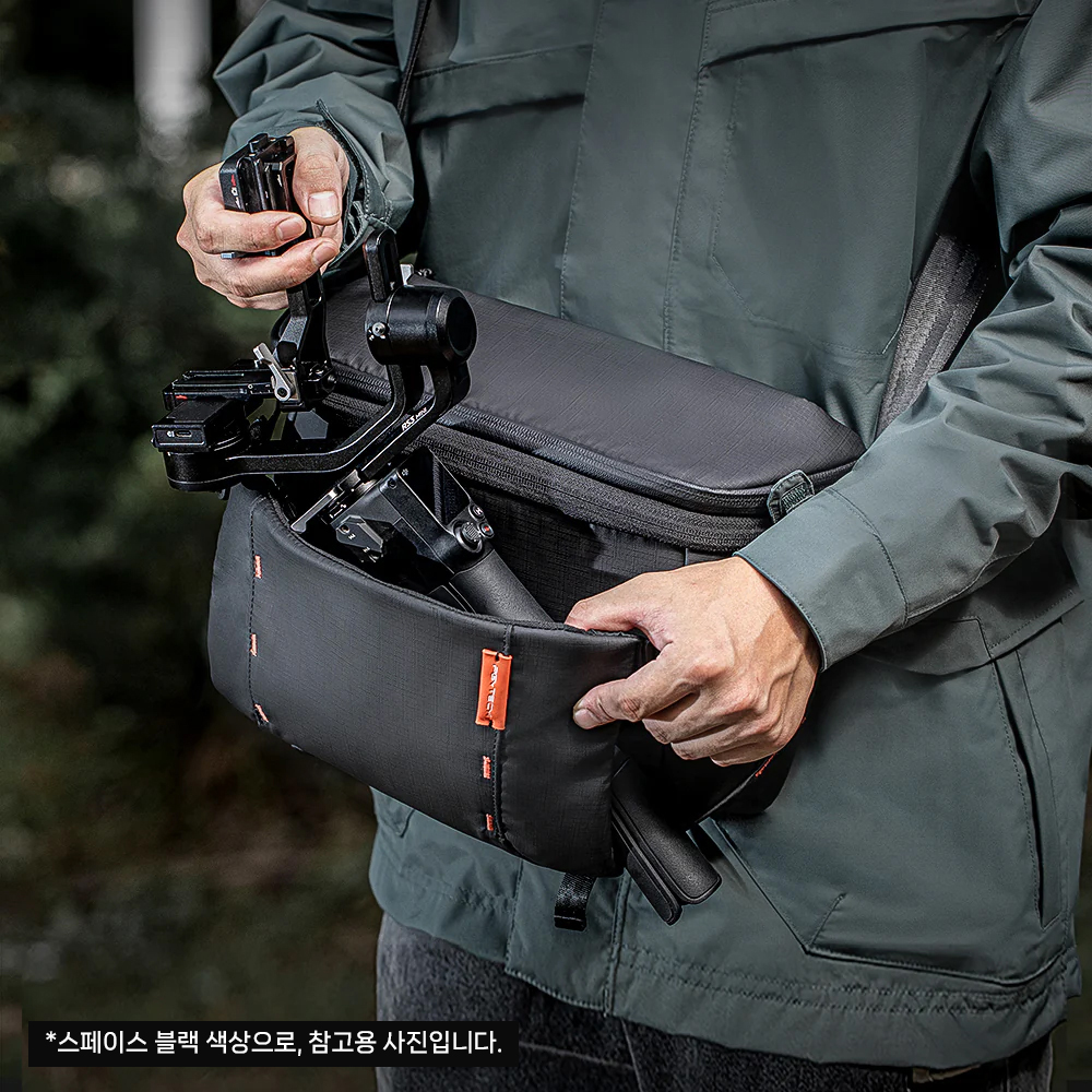 [캐논EOS클럽 공동구매] 피지테크 원모 슬링백 11L 카모 카메라 드론 짐벌 수납