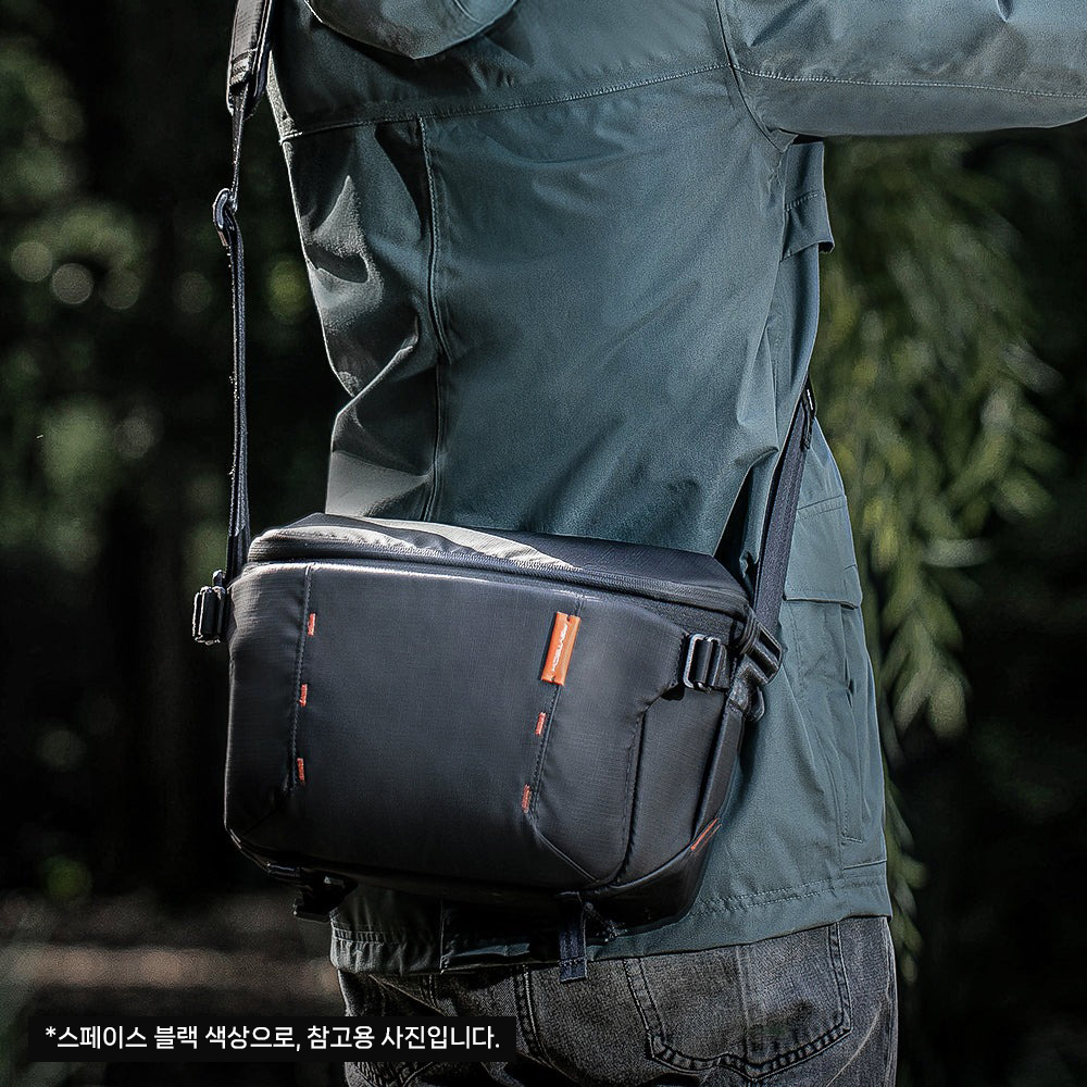 [캐논EOS클럽 공동구매] 피지테크 원모 슬링백 7L 카모 카메라 드론 짐벌 수납