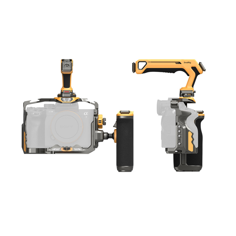 스몰리그 5518 범블비에디션 소니 A7RV / A7RIV / 7SIII 호크락 케이지 키트
