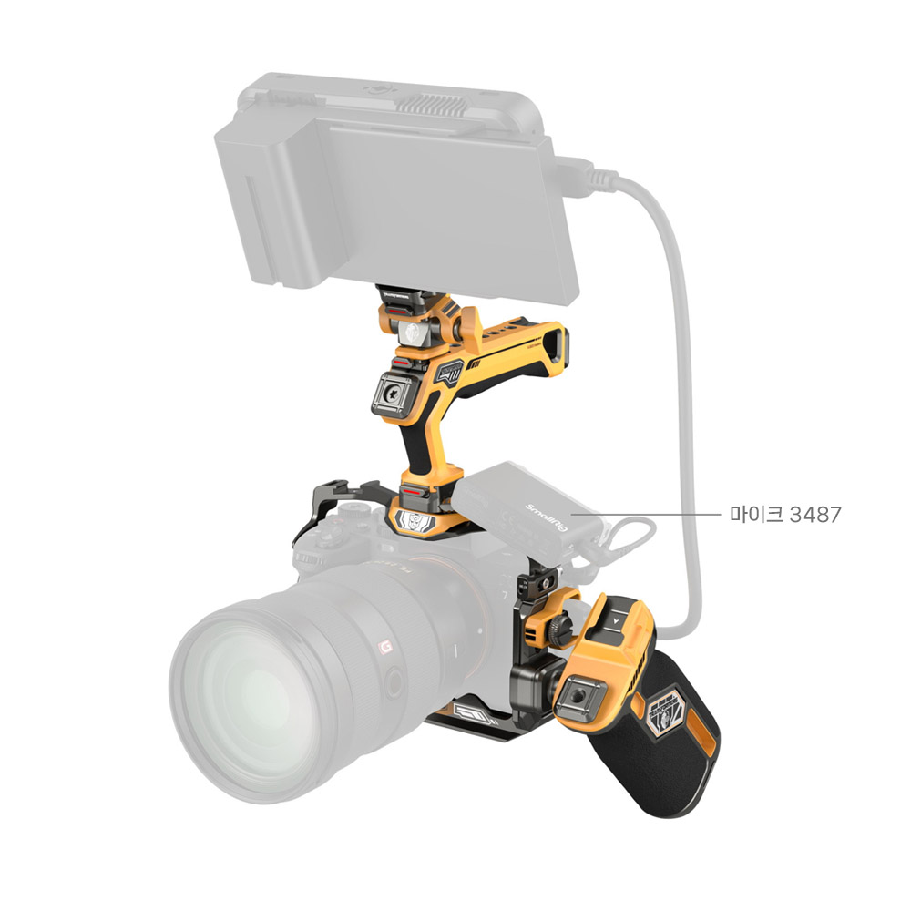 스몰리그 5518 범블비에디션 소니 A7RV / A7RIV / 7SIII 호크락 케이지 키트