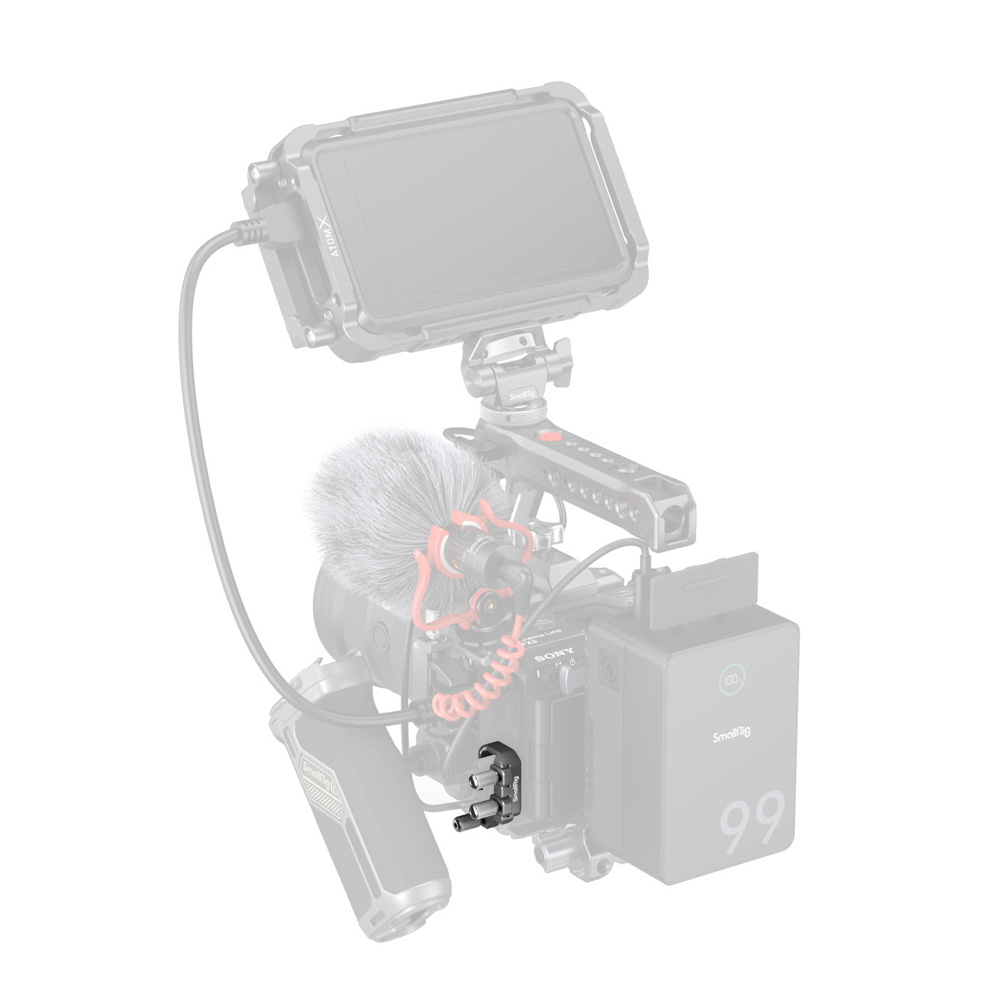 스몰리그 4829 소니 FX30 FX3 USB-C 멀티 케이블 클램프 호크락 케이지용